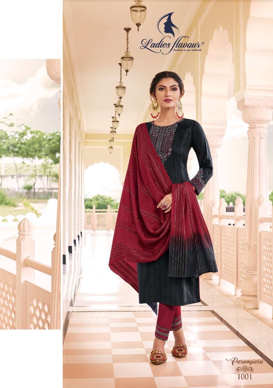 LADIES FLAVOUR PARAMPARA KUTI WITH PANT AND DUPATTA 1001-1-2023-02-03_16_02_54